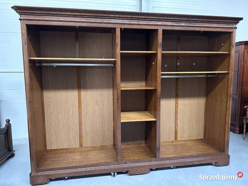 Masywna dębowa szafa 290 Sławoszewek