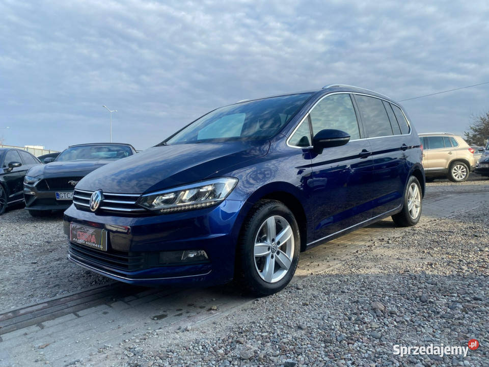 Volkswagen Touran 14tsi pasek nowy polski salon pełny VAT Gdańsk