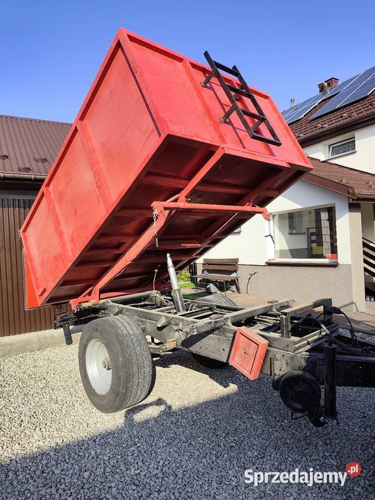 Przyczepa kiper 5 ton szczelna Rzeczniów
