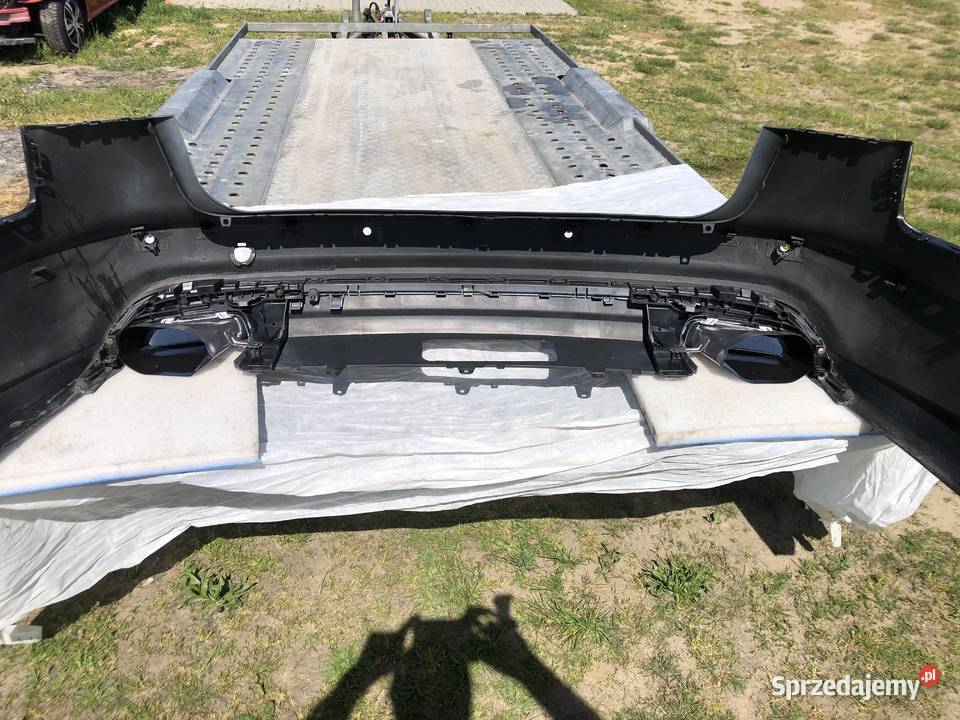 Zderzak Audi A6 C7Lift tył kompletny wydechy Lębork sprzedam