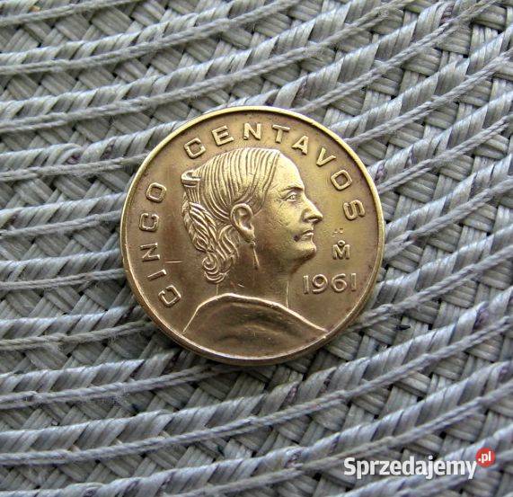 Meksyk 5 Centavos 1961r