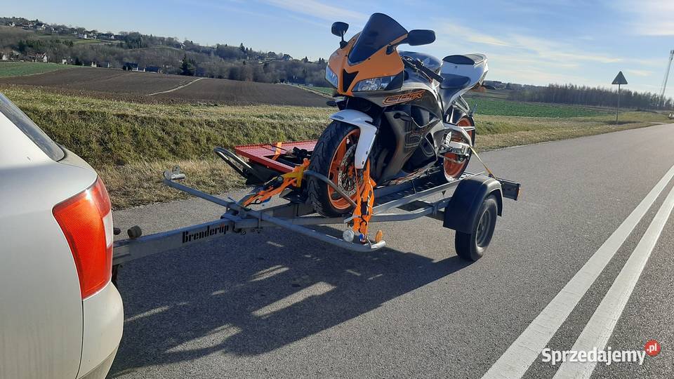 Przyczepka motocyklowa wynajem Jarosław