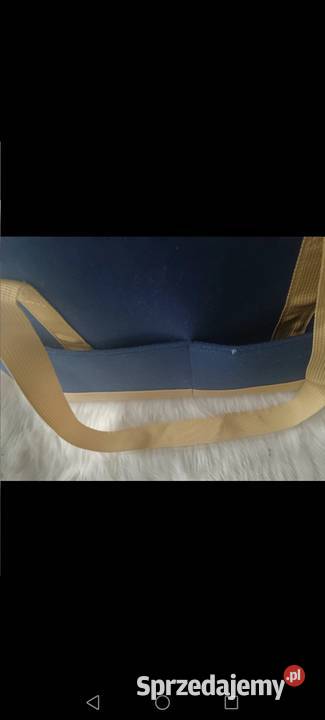 Torba do ręki granatowa duża podkarpackie Krosno