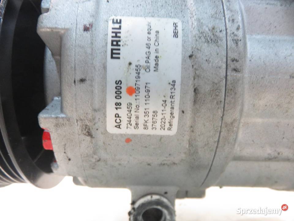 KOMPRESOR KLIMATYZACJI SEAT IBIZA III 14 TDI małopolskie