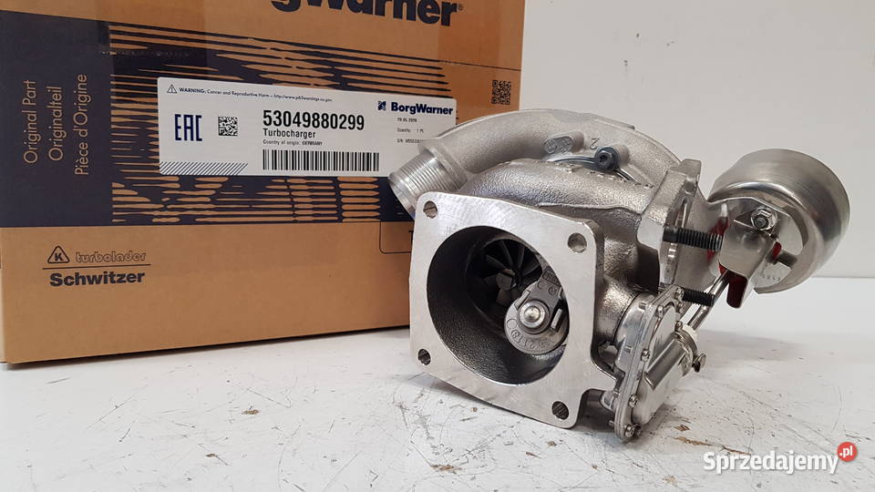 Turbosprężarka BorgWarner KKK 53049880299 mazowieckie Siedlce
