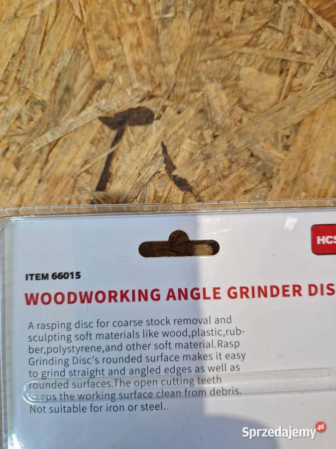 Tarcza Ściernica do drewna stożkowa 125x22 Tarcze