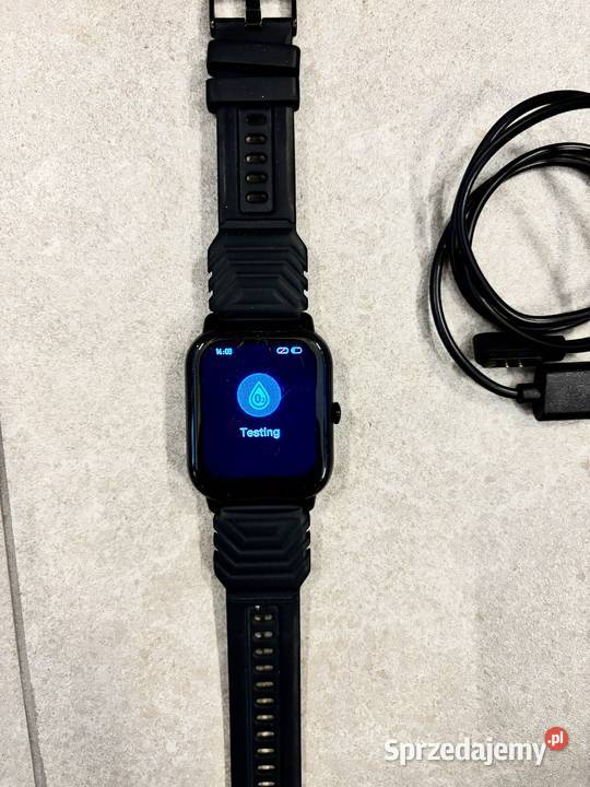 Smartwatch P66D 185 Bluetooth rozmowy tętno SpO2 Męskie mazowieckie Warszawa