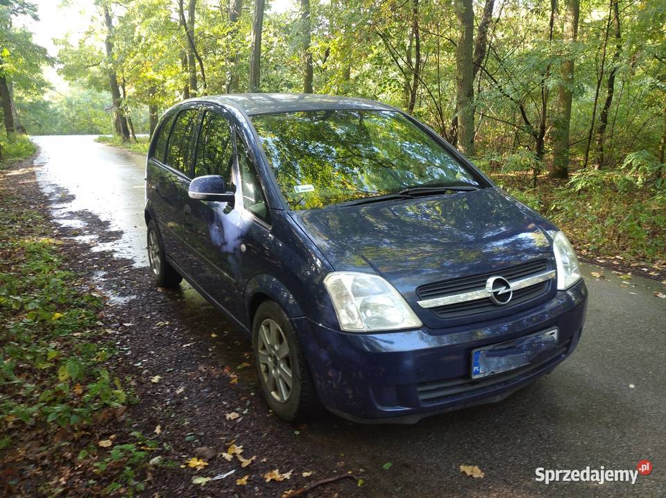 Opel Meriva 17 CDTI 2005 nowy przegląd diesel mazowieckie