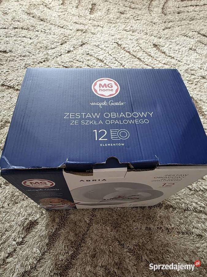12 elementow Zestaw obiadowy zestaw talerzy MG podlaskie Białystok