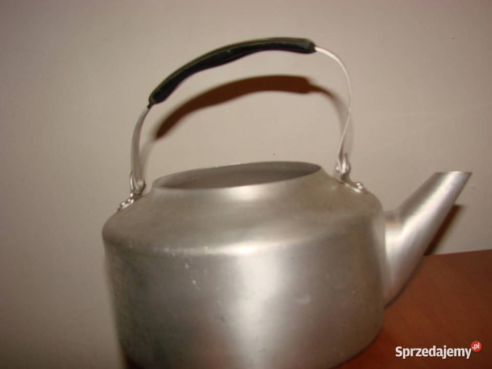Myszkowice aluminiowy czajnik PRL pomorskie Pruszcz Gdański