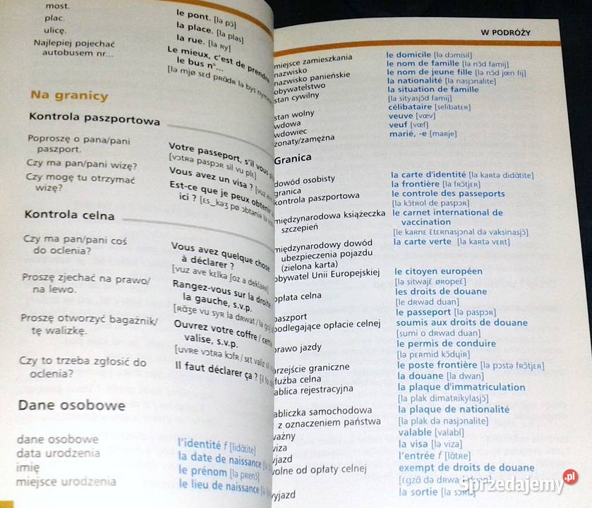 Rozmówki francuskie Rozmówki ze słownikiem PONS miękka Pozostałe lubelskie Chełm