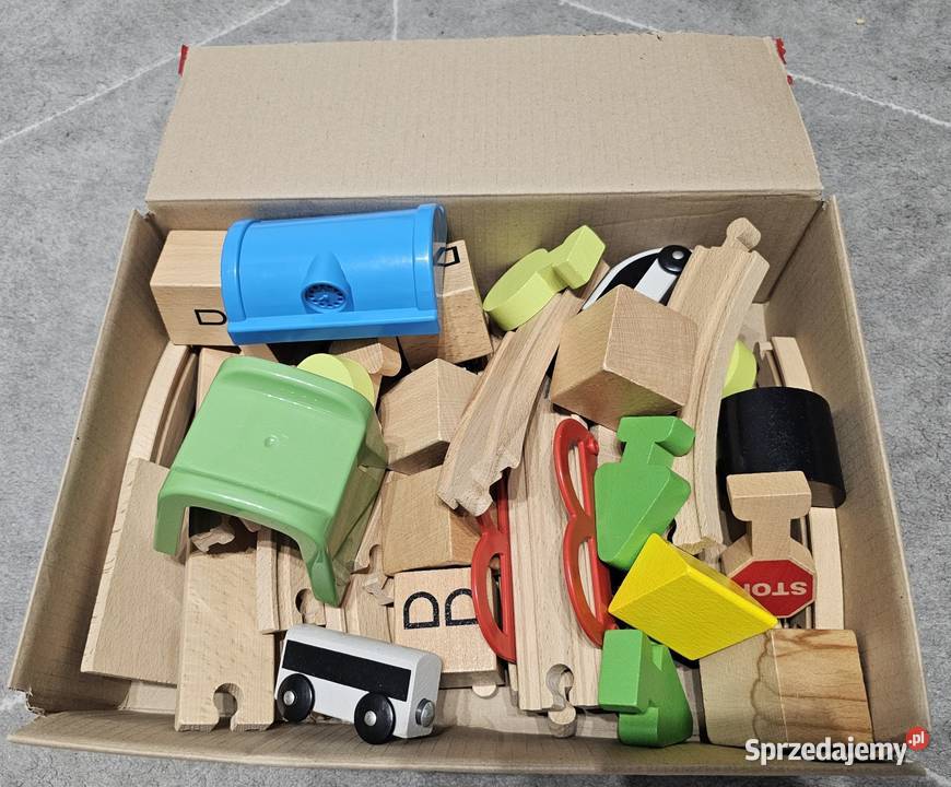 Drewniana kolejka Lillabo z IKEA 3 lata+ podkarpackie Rzeszów