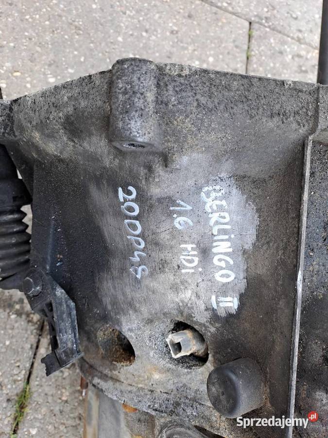 Citroen Berlingo II 16 HDi skrzynia biegów kod