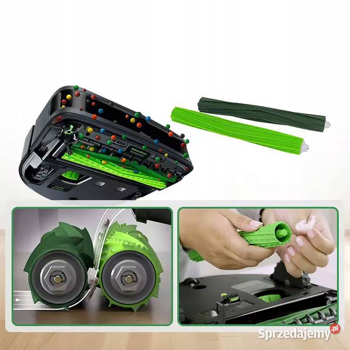 Szczotki Główne do iRobot Roomba S9 S9 2 Sztuki Osprzęt do odkurzaczy małopolskie Ludźmierz