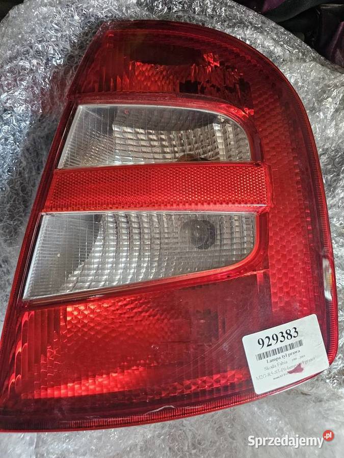 Lampa Tył Prawa Skoda Fabia I 19992004 Części samochodowe dolnośląskie Miłkowice