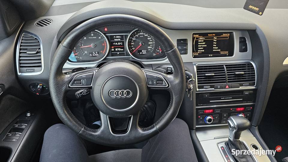 Audi Q7 I 30 TDI 233 2006r 4X4 QUATTRO SLINE 2967cm3 Zarszyn