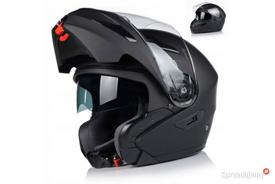 NAXA KASK MOTOCYKLOWY SZCZĘKOWY FO6 rM BLENDA Części i akcesoria motocyklowe śląskie Sosnowiec