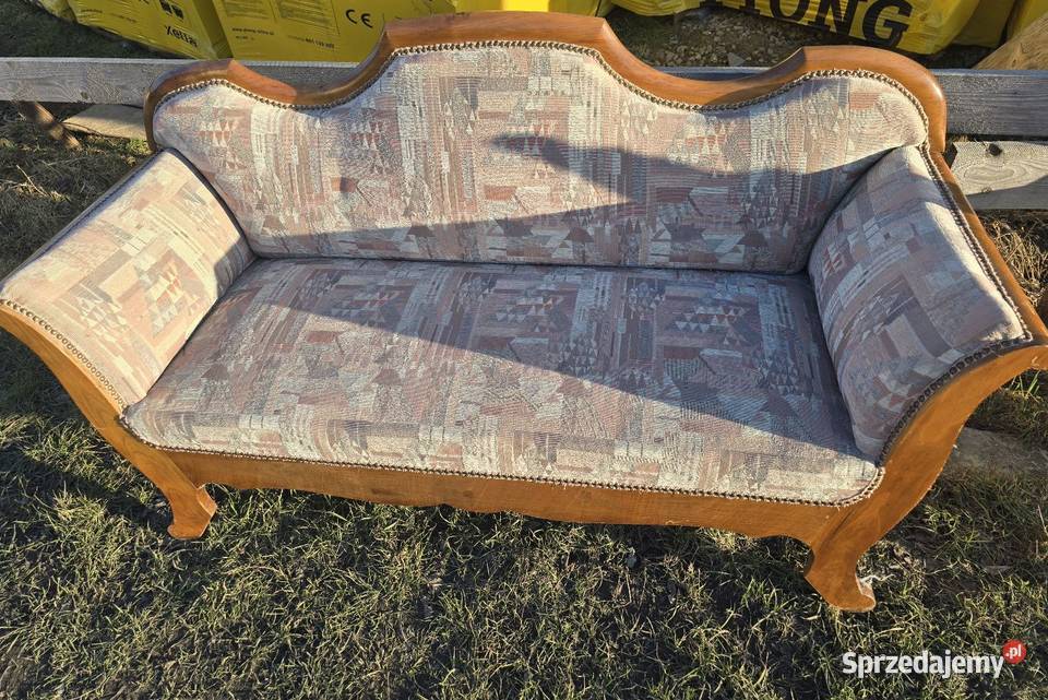 Sofa w stylu Biedermeier stara sofa Koziniec