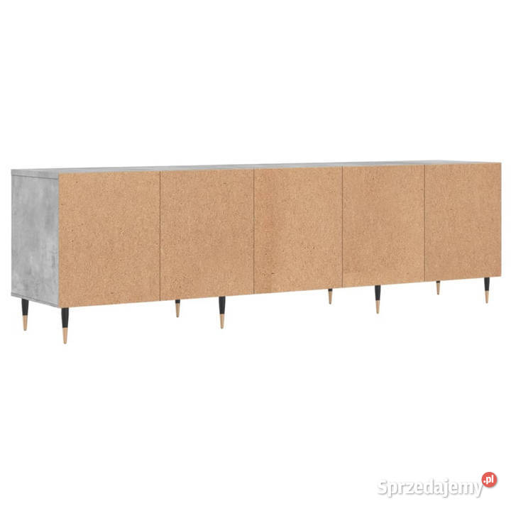 Szafka pod TV szarość betonu 150x30x445 WM831264 RTV Warszawa sprzedam