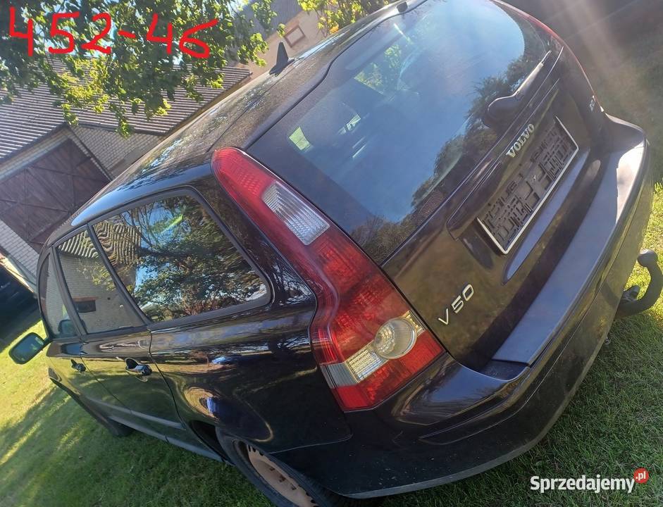 volvo v50 20 dawca czesci uszkodzony