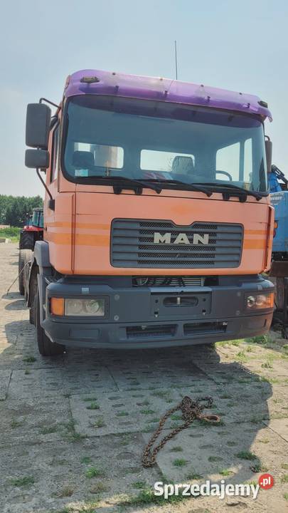MAN 26414 sprawny na części rama koła Zaklików