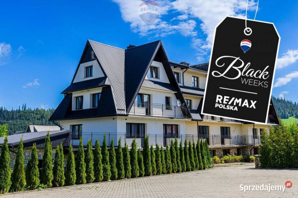 BLACK WEEKS Nowa Pensjonat w Murzasichlu Murzasichle sprzedam