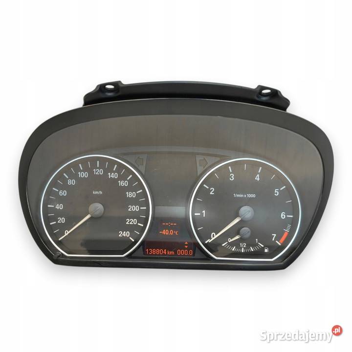 LICZNIK ZEGARY 9166813 BMW E81 E82 E87 E88 16 i lubelskie Chełm