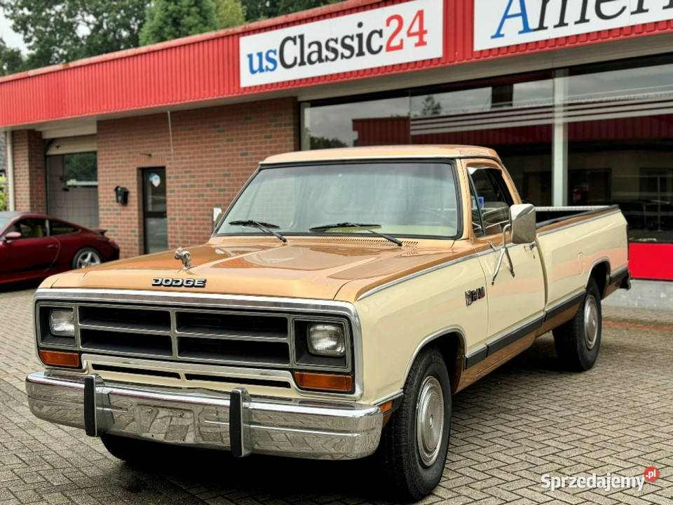 Dodge RAM D350 1986 klasyk pickup silnik 360V8 lubuskie Sulechów