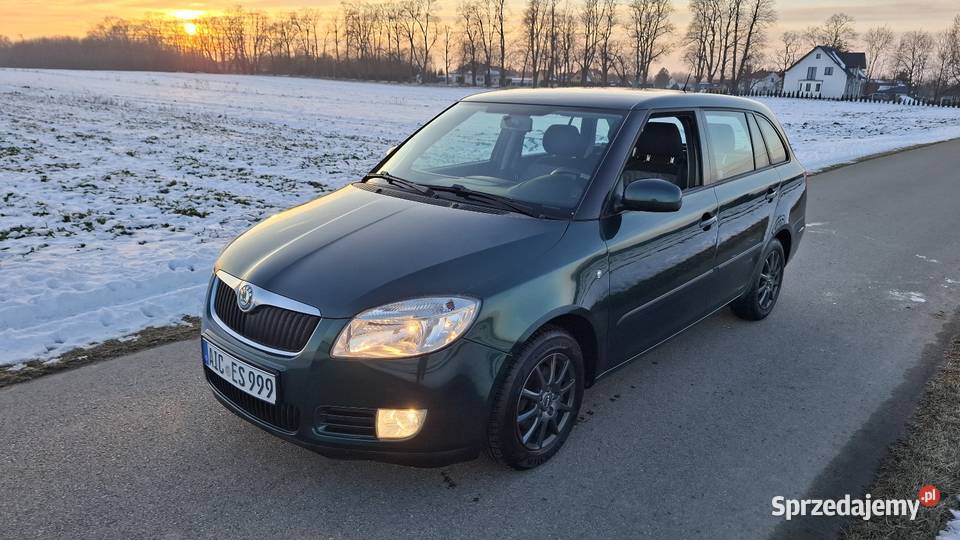 Skoda FABIA II 14 Tdi 2009r KLIMA TEMPOMAT ALUSY Jarosław