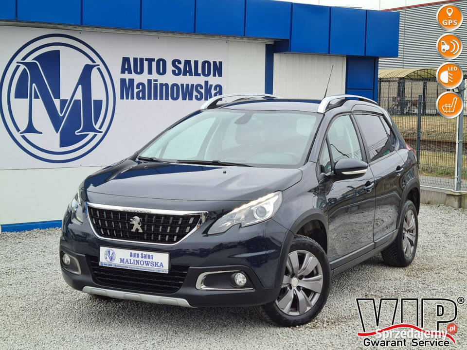 Peugeot 2008 12 130 6Biegów Navi PDC Grzane wielofunkcyjna kierownica wielkopolskie Wągrowiec