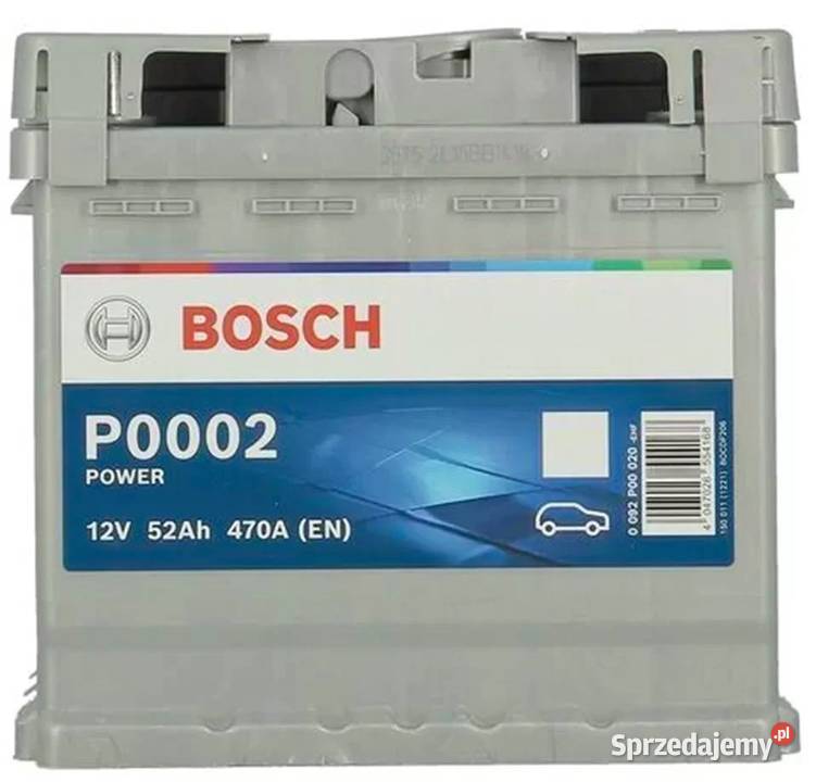 Akumulator Bosch 52Ah 470A EN Akumulatory Gorzów Wielkopolski