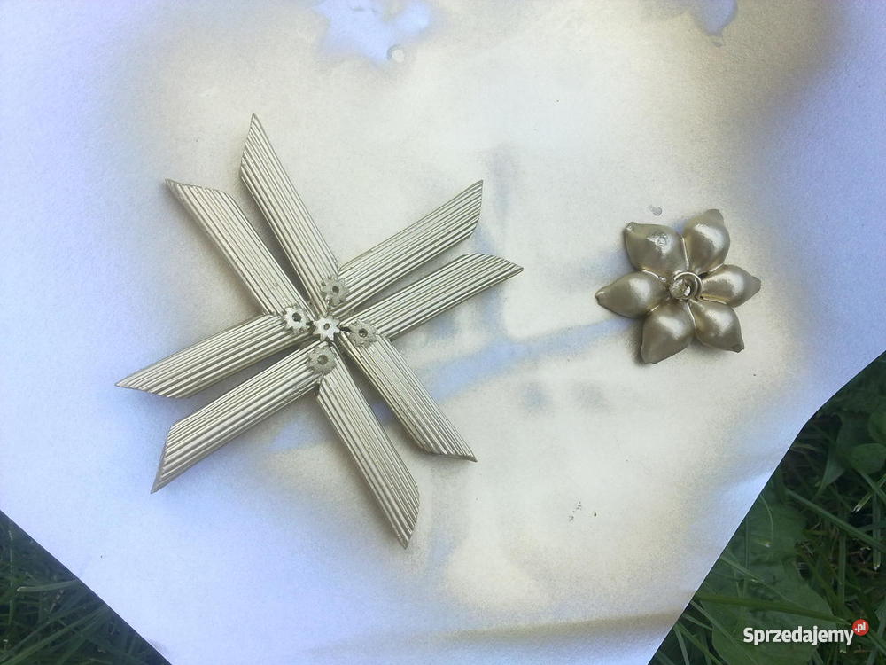 Ozdoby świąteczne z makaronu Sarnów