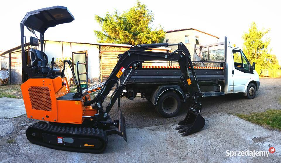 usługi minikoparką, transport wywrotką do 3,5t