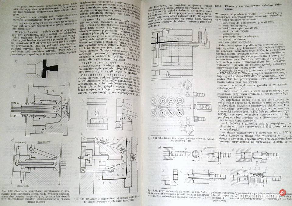 Konstrukcja form wtryskowych do tworzyw Rok wydania 1984 Chełm