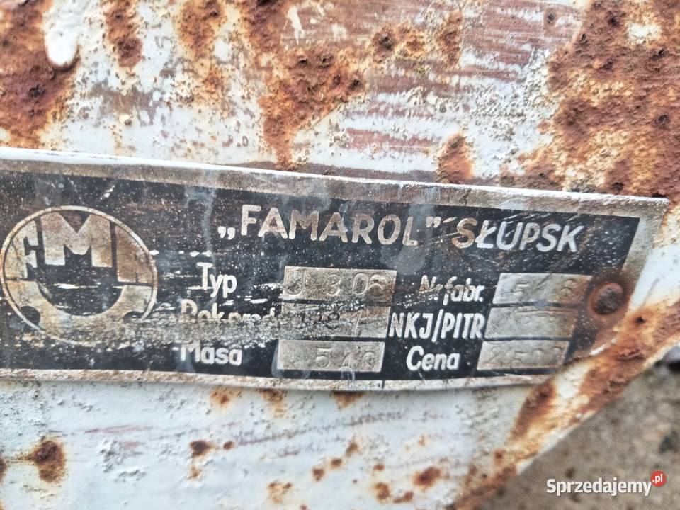 Talerzówka Famarol sprzedam