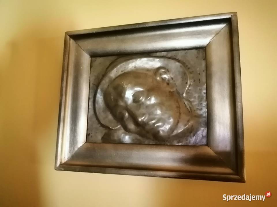 Plakieta z miedzi Śpiący góral łódzkie Łódź