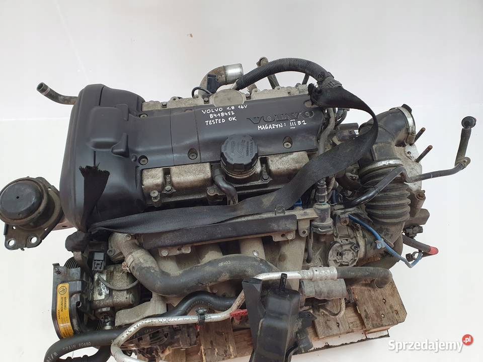 SILNIK KOMPLETNY Volvo S40 V40 18 16V 122 osobowe Rudka