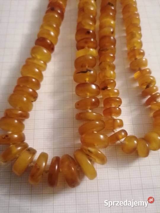Naszyjnik Bursztyn 52gr