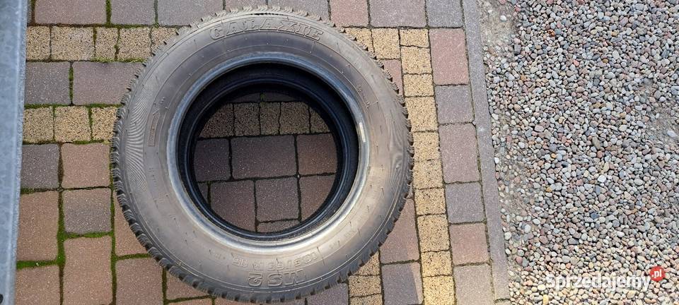 2 x opona zimowa 18565 R15 GALAXIE MS2 MADE IN Bieżnikowana Luzino