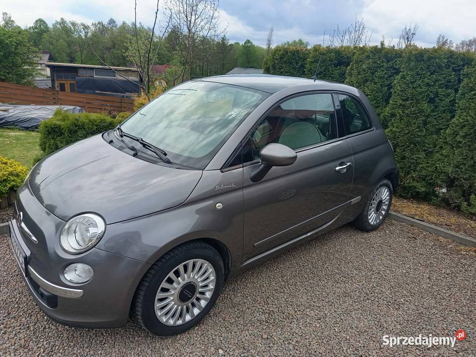 Fiat 500 12 Lounge 2013 Rok produkcji 2013 małopolskie Polanka Wielka