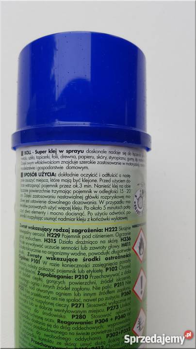 Klej w spray 400ml BOLL do podsufitek i innych Szczecin