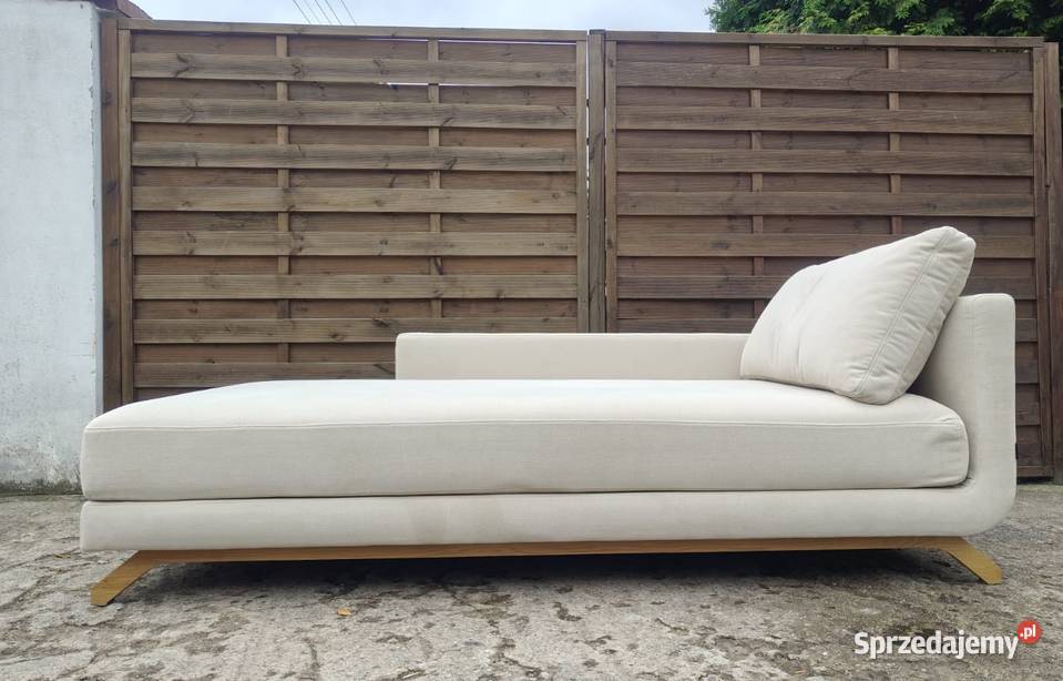 Szezlong Pesto Piu Comforty kanapa tapczan beż