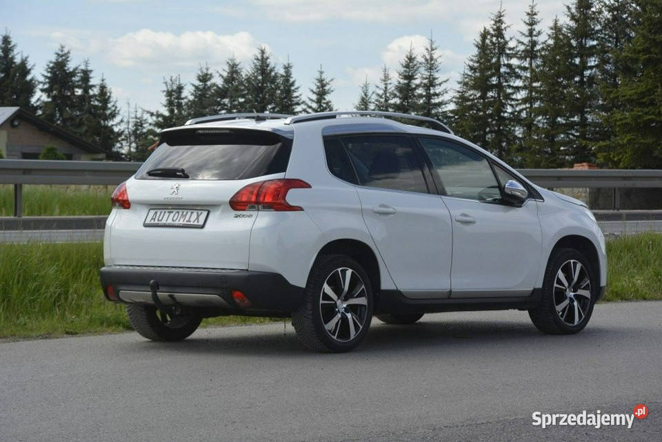 Peugeot 2008 16 Benzyna nawi gwarancja przebiegu autoalarm Sędziszów Małopolski