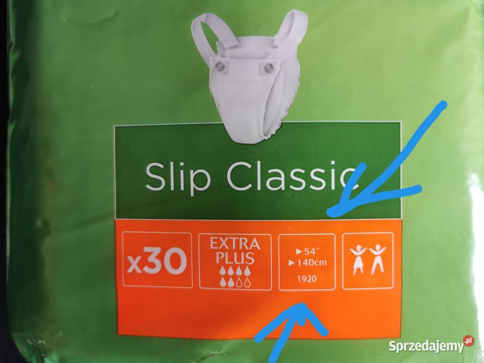 Pieluchomajtki Pampersy dorosłych 30 UNISEX Łódź