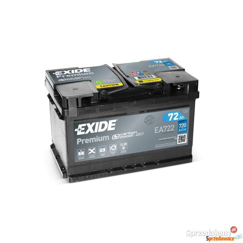 Akumulator 72Ah 720A Exide Premium osobowe Gdynia sprzedam