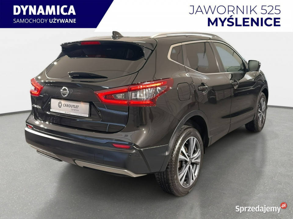 Nissan Qashqai 13DIGT 163 DCT 2019 r salon nieuszkodzony Myślenice