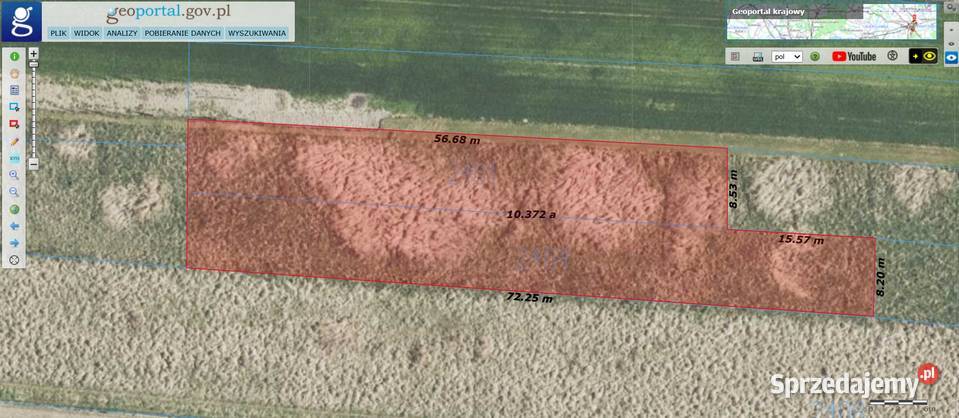 Działki rekreacyjne na terenie roztocza w Krasnobród