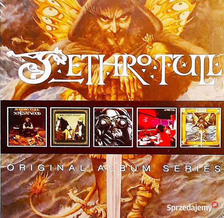 Zestaw 5 płyt CD Jethro Tull Limitowana Edycja śląskie Katowice
