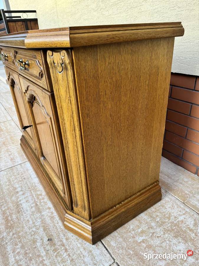 Komoda dębowa stylowa szafka bieliźniarka Komody