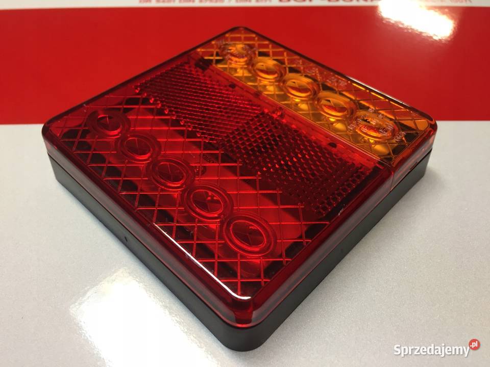 Zestaw świateł tablic oświetleniowych LED małopolskie Kamionna